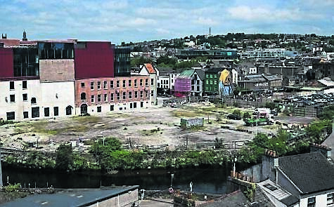 Activity at the event centre site in 2024. Picture: Chani Anderson