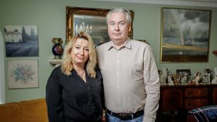 <p> Paula and Michael Loughlin, parents of Jimmy Loughlin who died in 2018, when Richard McLaughlin burst through the front door of his home in Sligo and killed him with a crowbar. Picture: James Connolly</p>