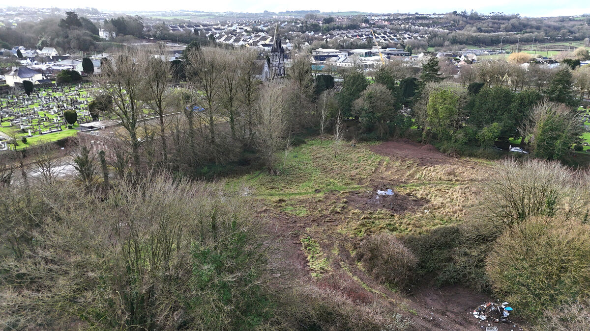 Douglas graveyard as seen from Barry's Field Picture: Larry Cummins