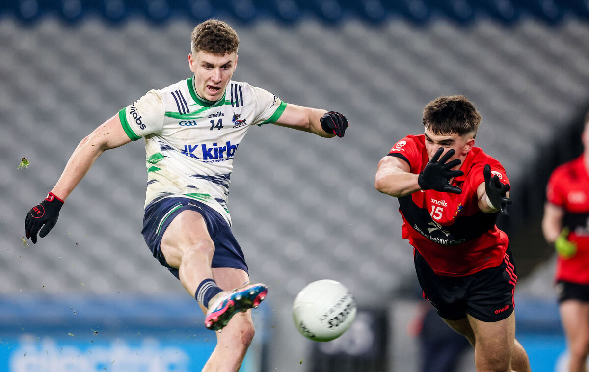 UL’s Cian McHale scored five points in the Sigerson Cup final. Pic:  ©INPHO/Nick Elliott