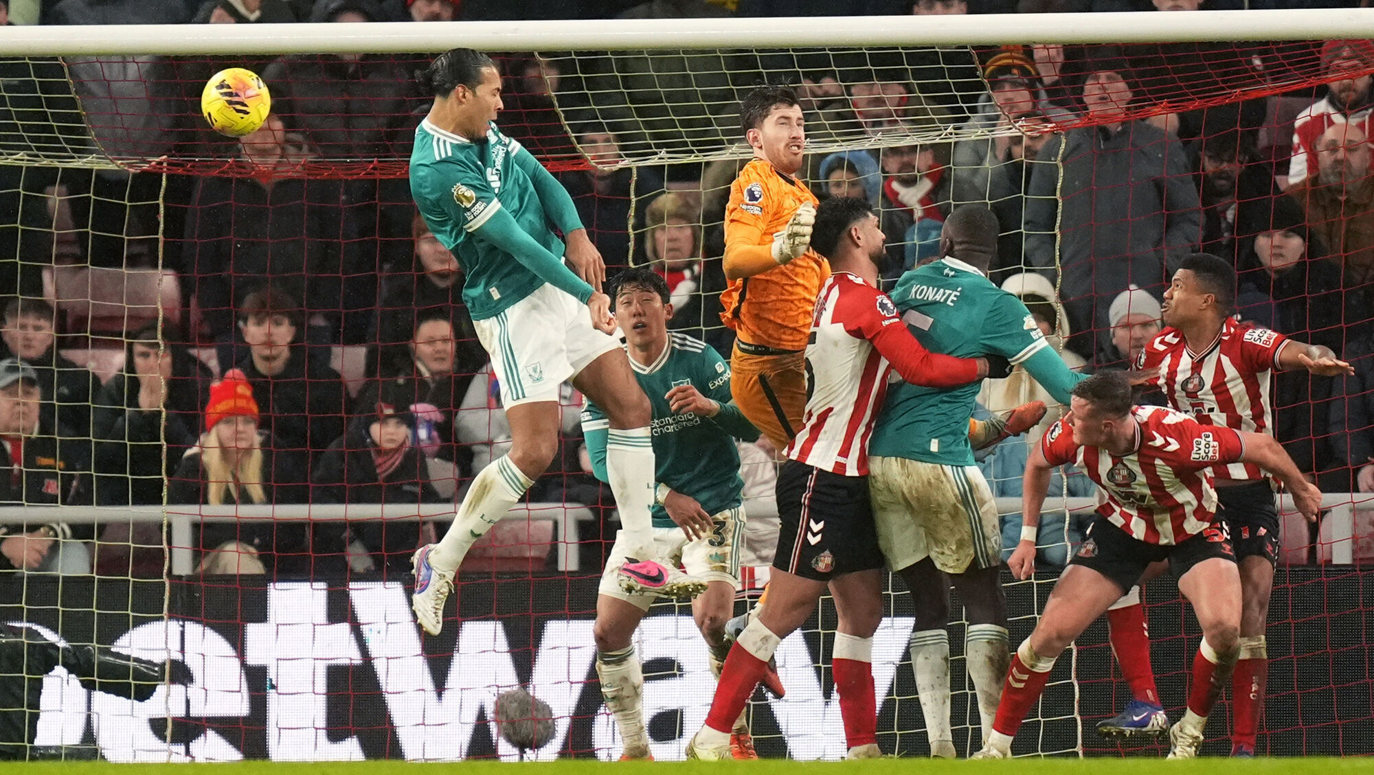 Van Dijk header seals gritty win as Liverpool end Sunderland’s unbeaten home run