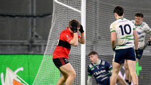 <p>UCC manager Paul O'Keeffe thought his side performed at "70%" for most of the Sigerson Cup final defeat to UL. Pic: Stephen McCarthy/Sportsfile</p>