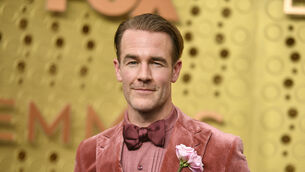 <p>James Van Der Beek at the 71st Primetime Emmy Awards in Los Angeles back in 2019. Picture: Richard Shotwell/Invision/AP.</p>