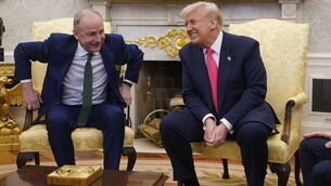 <p>By visiting the Oval Office Micheál Martin has an opportunity to remind Trump how valuable we are to one another. File picture</p>