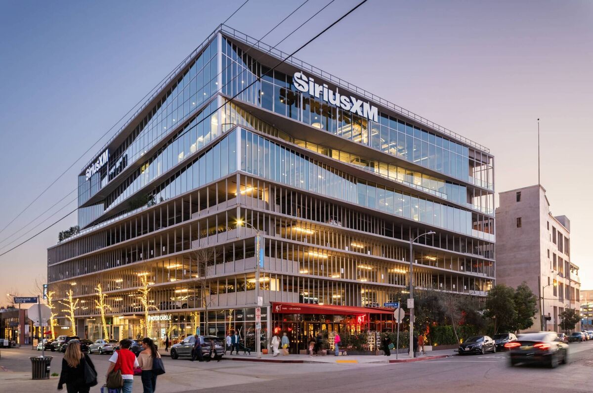 The SiriusXM Offices in Los Angeles, designed by Lorcan O' Herlihy Architects. 