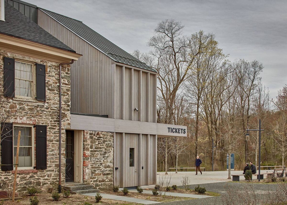 Storm King Art Center, New York, designed by heneghan peng architects and WXY. Photo: Richard Barnes