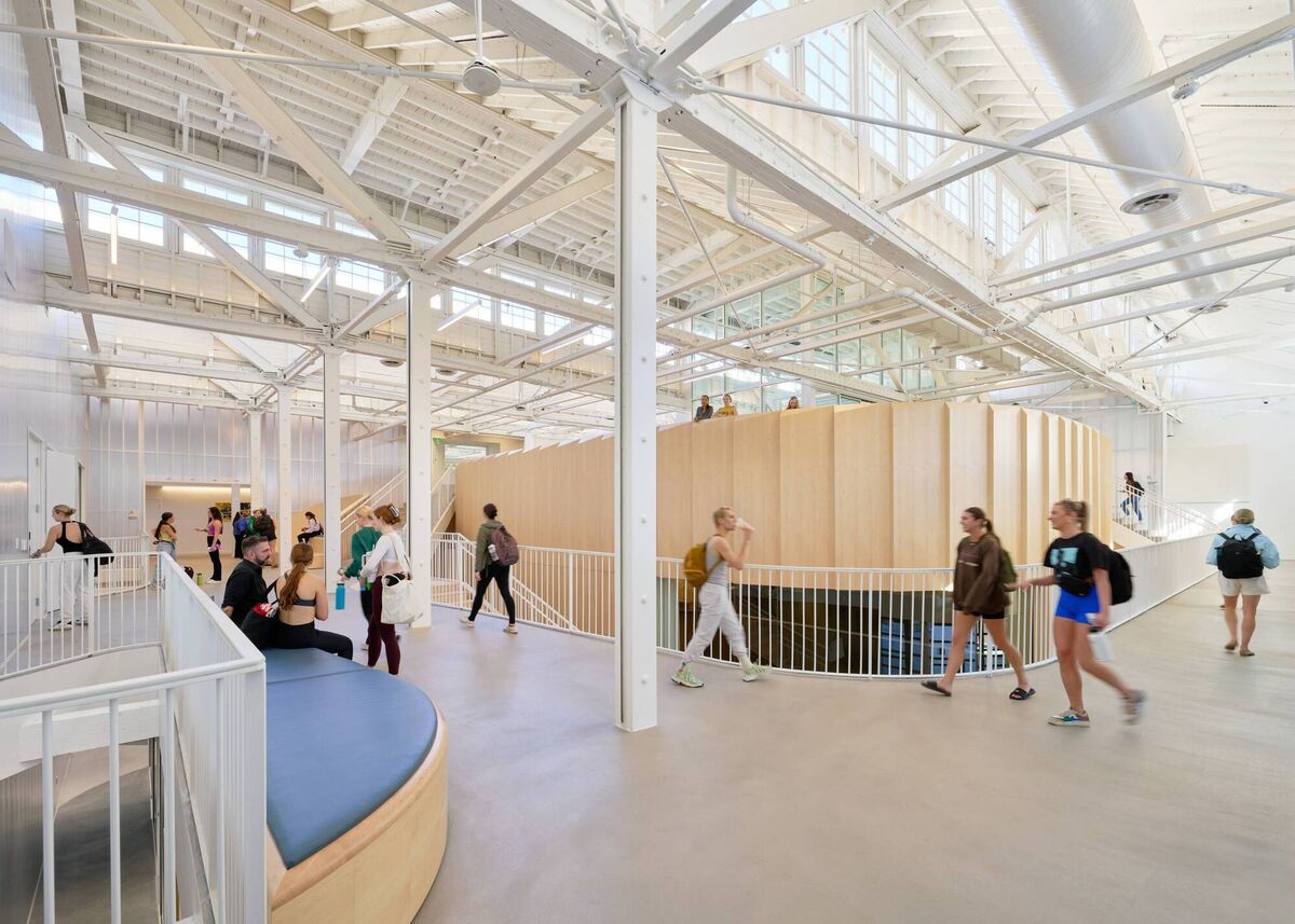 Sandi Simon Center for Dance at Chapman University in Orange, California, USA; designed by Lorcan O' Herlihy Architects. 