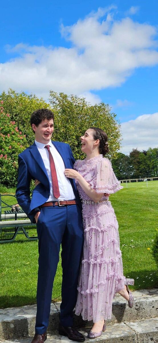 Aoife and her fiancé Emmet who are getting married April 4 (the day after Aoife's mam and dad's 45th wedding anniversary) Aoife and her fiancé Emmet who are getting married April 4 (the day after Aoife's mam and dad's 45th wedding anniversary)