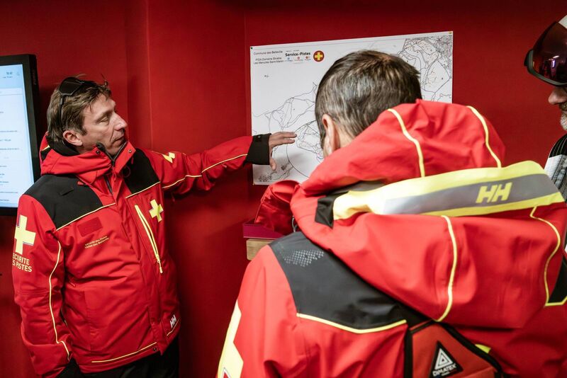 The head patroller for one of four sectors will assign maintenance tasks such as ensuring that safety barriers and fences on the pistes are in good order. Picture: Olly Bowman The head patroller for one of four sectors will assign maintenance tasks such as ensuring that safety barriers and fences on the pistes are in good order. Picture: Olly Bowman