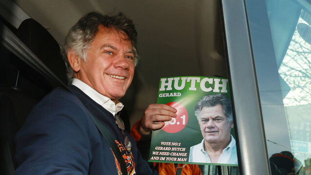 <p>Gerry Hutch contested the 2024 general election in Dublin Central but was beaten for the final seat by Labour’s Marie Sherlock after a struggle to secure transfers from other candidates. Picture: Leah Farrell/RollingNews.ie</p>