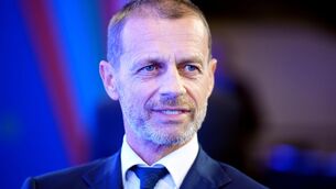 <p>File photo dated 12-11-2025 of UEFA president Aleksander Ceferin Pic James Manning/PA Wire.</p>