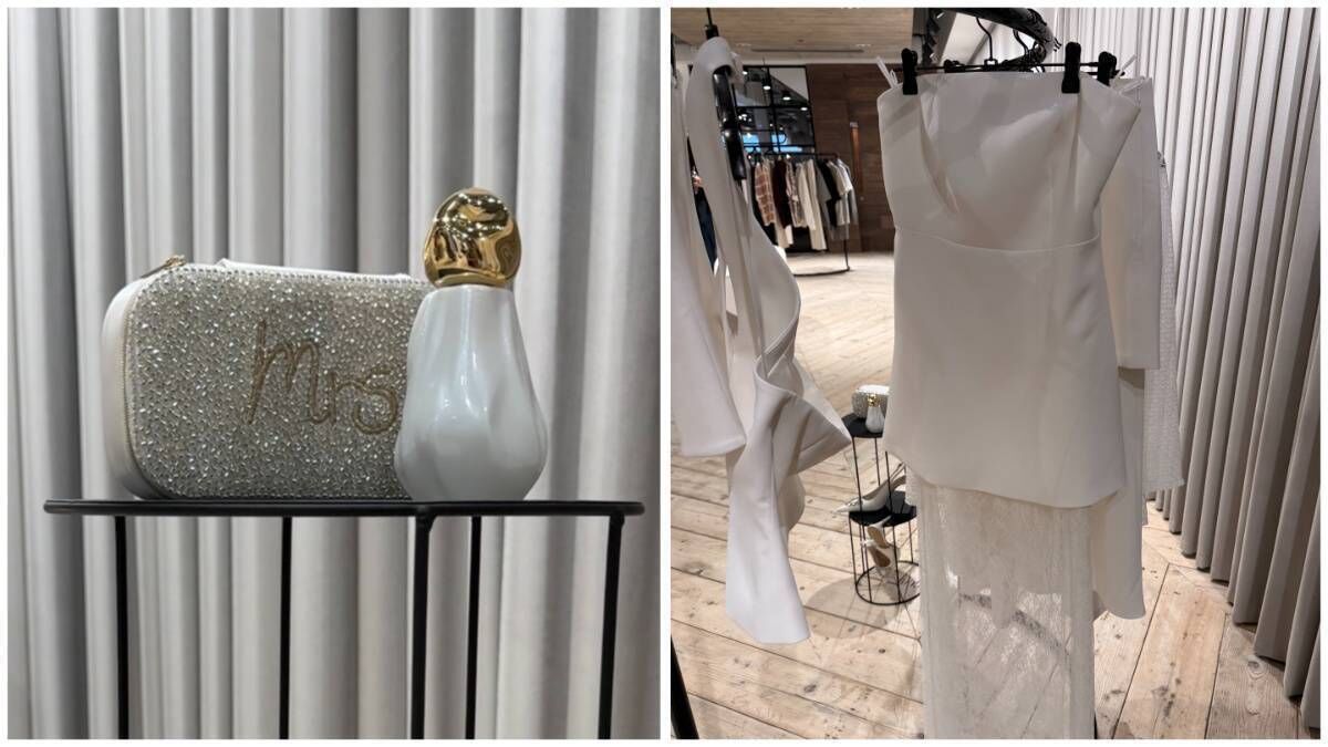 Two pieces from the Penneys bridal range 
