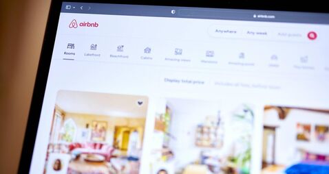 Airbnb Website Ahead Of Earnings Figures