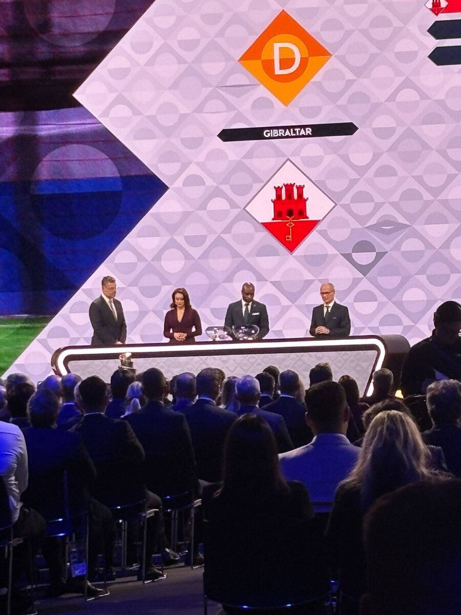 John Fallon down the back.. 