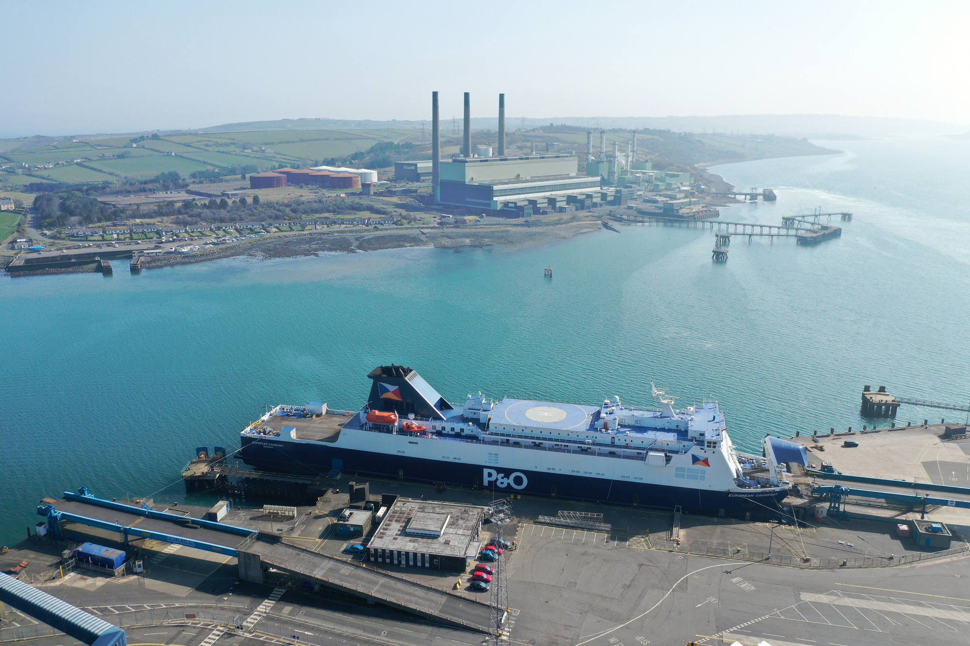 Search operation underway after reports of man going overboard from ferry off Irish coast