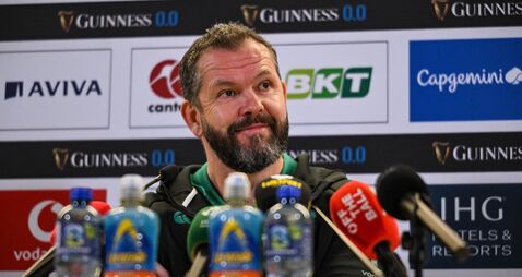 Ireland Rugby Media Conference