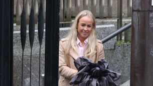 <p>Sinead Warren at the High Court in Dublin on Thursday. Picture: Collins Courts</p>