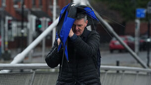 <p>Met Eireann has issued a yellow rain warning for Dublin and Wicklow due to periods of heavy rain (Brian Lawless/PA)</p>