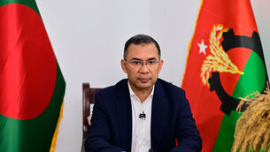 Tarique Rahman leads the Bangladesh Nationalist Party (AP)