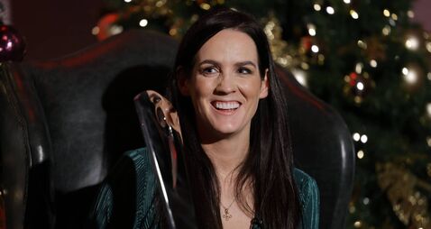 Jockey Rachael Blackmore, The Irish Times/Sport Ireland Sportswoman of the Year for 2021 at the presentation of this years award