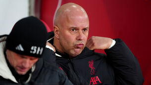 <p>Liverpool manager Arne Slot said the importance of set pieces in the Premier League has "gone through the roof" this season. Pic: Owen Humphreys/PA Wire</p>