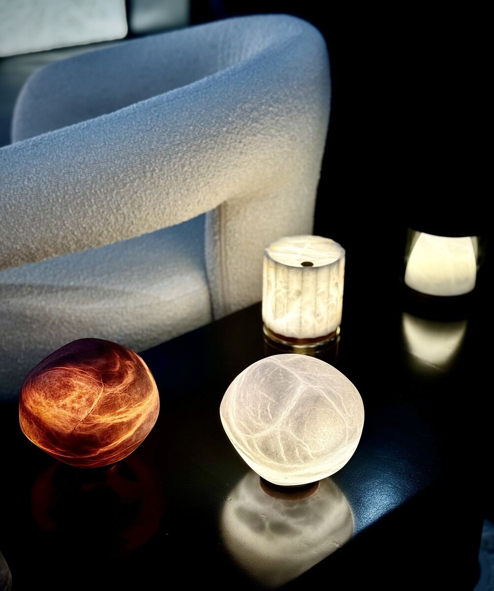 Rechargeable lights by Luppichini.