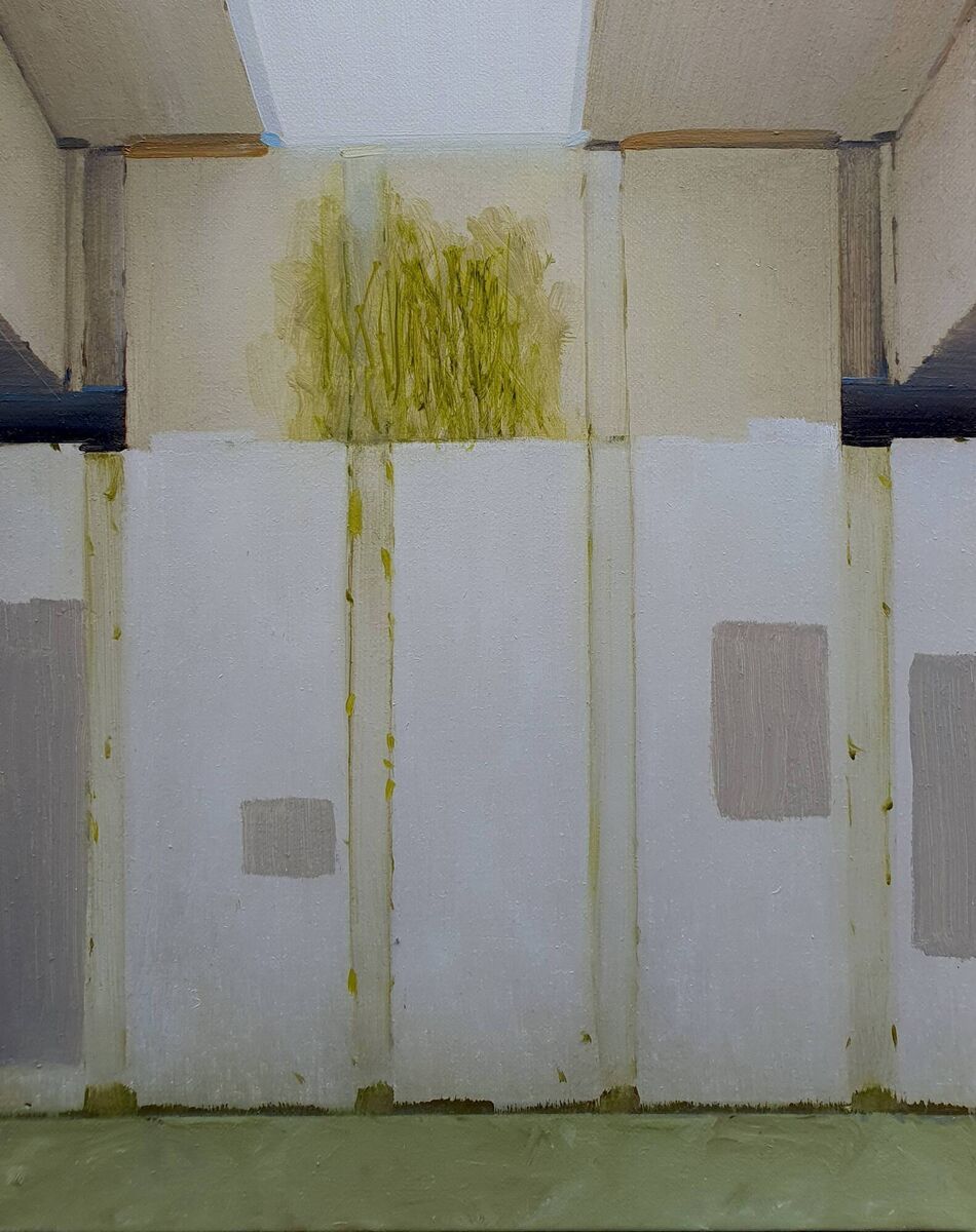 Another piece by John O’Reilly from his Walkways of the M50 exhibition. 