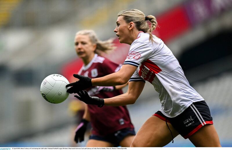 Rosie Corkery of Cork during the Lidl Ladies National Football League Division 2 final match between Cork and Galway at Croke Park in Dublin. Photo by Shauna Clinton/Sportsfile Rosie Corkery of Cork during the Lidl Ladies National Football League Division 2 final match between Cork and Galway at Croke Park in Dublin. Photo by Shauna Clinton/Sportsfile