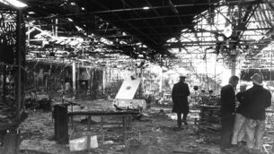 <p>Some of the hundreds of people looking to escape found some of the emergency exit doors either blocked or locked.</p>