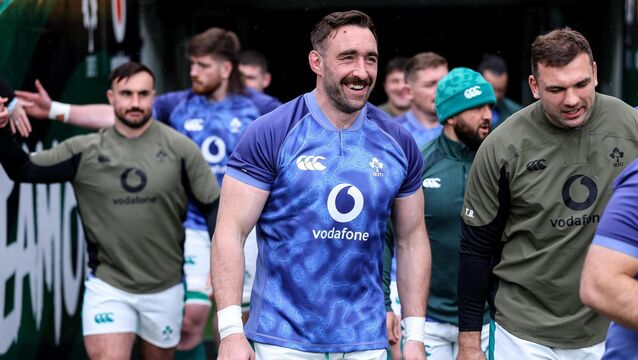 Jack Conan will start at number eight, his favoured position, for Ireland's Six Nations clash with Italy. Pic: ©INPHO/Ben Brady <p>Jack Conan will start at number eight, his favoured position, for Ireland's Six Nations clash with Italy. Pic: ©INPHO/Ben Brady</p>