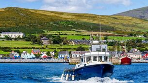 <p>A boat tour leaving Dingle harbour for sightseeing in 2024. Objections centred on yet further tourism, interference with views, ecology and the need for greater public consultation on the project. File picture</p>