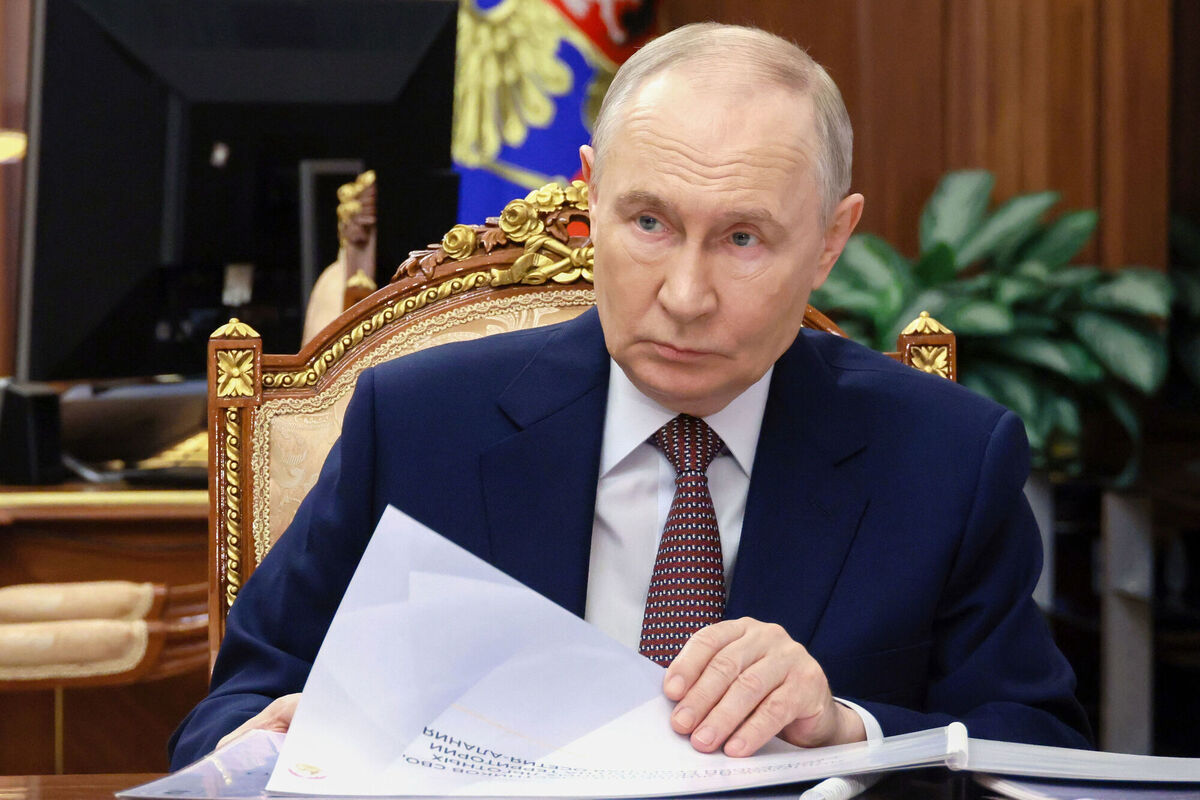 Russian president Vladimir is aware of the hostility of the refugee debate across Europe. Picture: Vyacheslav Prokofyev/Sputnik, Kremlin Pool Photo via AP