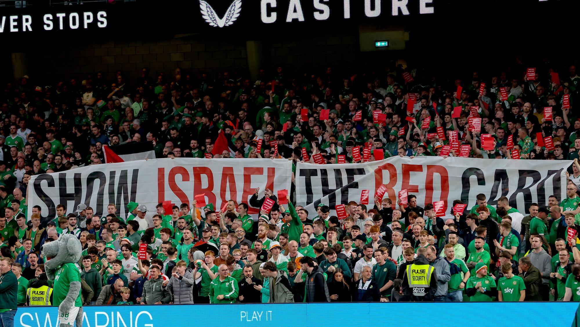 Ireland's home game against Israel likely to be moved abroad