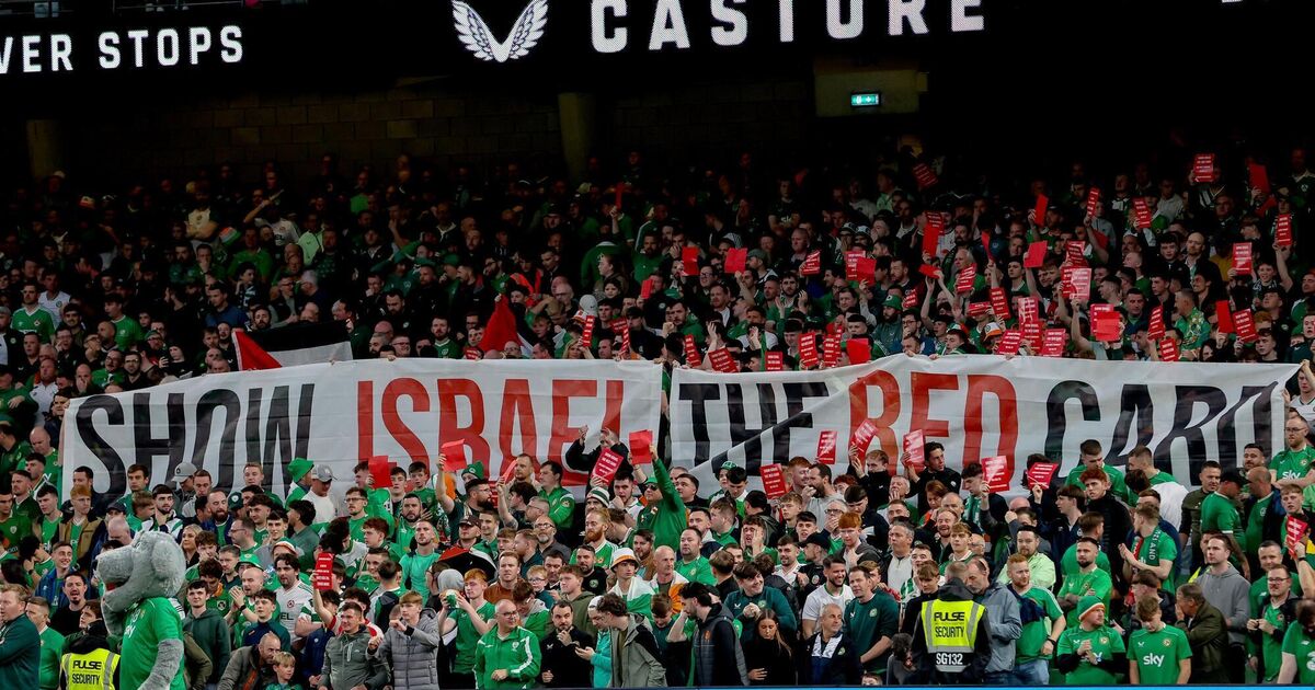 Ireland's home game against Israel likely to be moved abroad