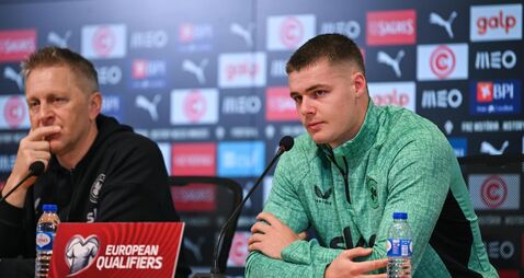 Republic of Ireland Training Session and Media Conference