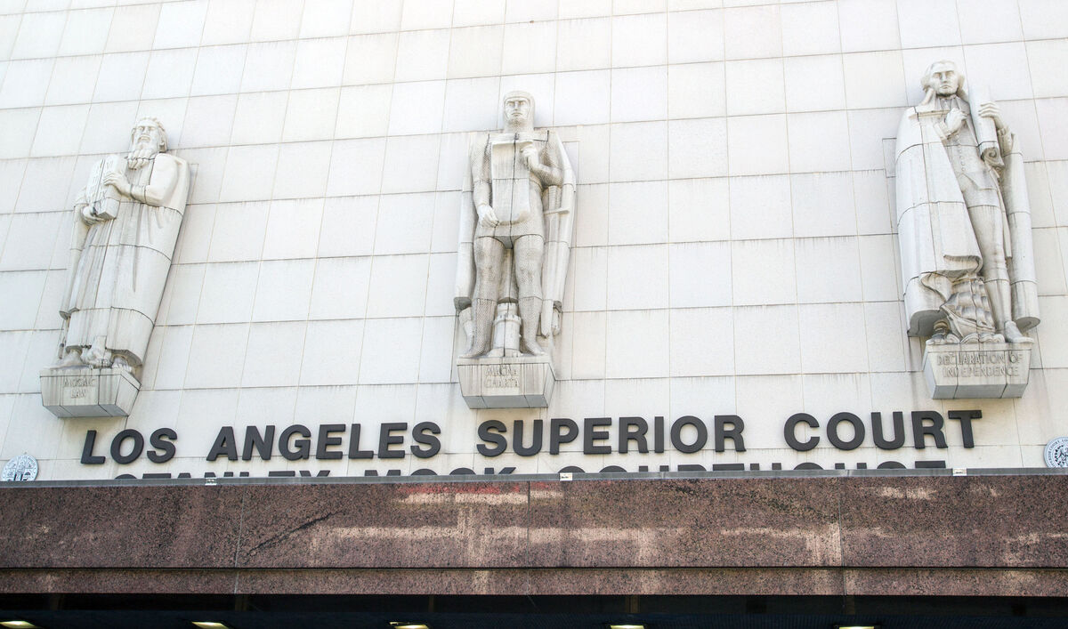 The central district Stanley Mosk Courthouse in Los Angeles. The central district Stanley Mosk Courthouse in Los Angeles.