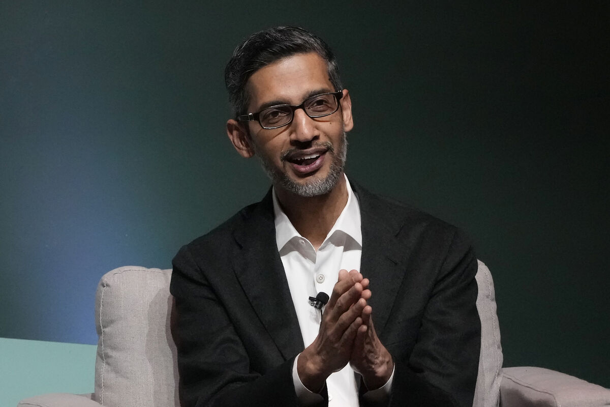 Google and Alphabet CEO Sundar Pichai. Picture: Jeff Chiu/AP Google and Alphabet CEO Sundar Pichai. Picture: Jeff Chiu/AP