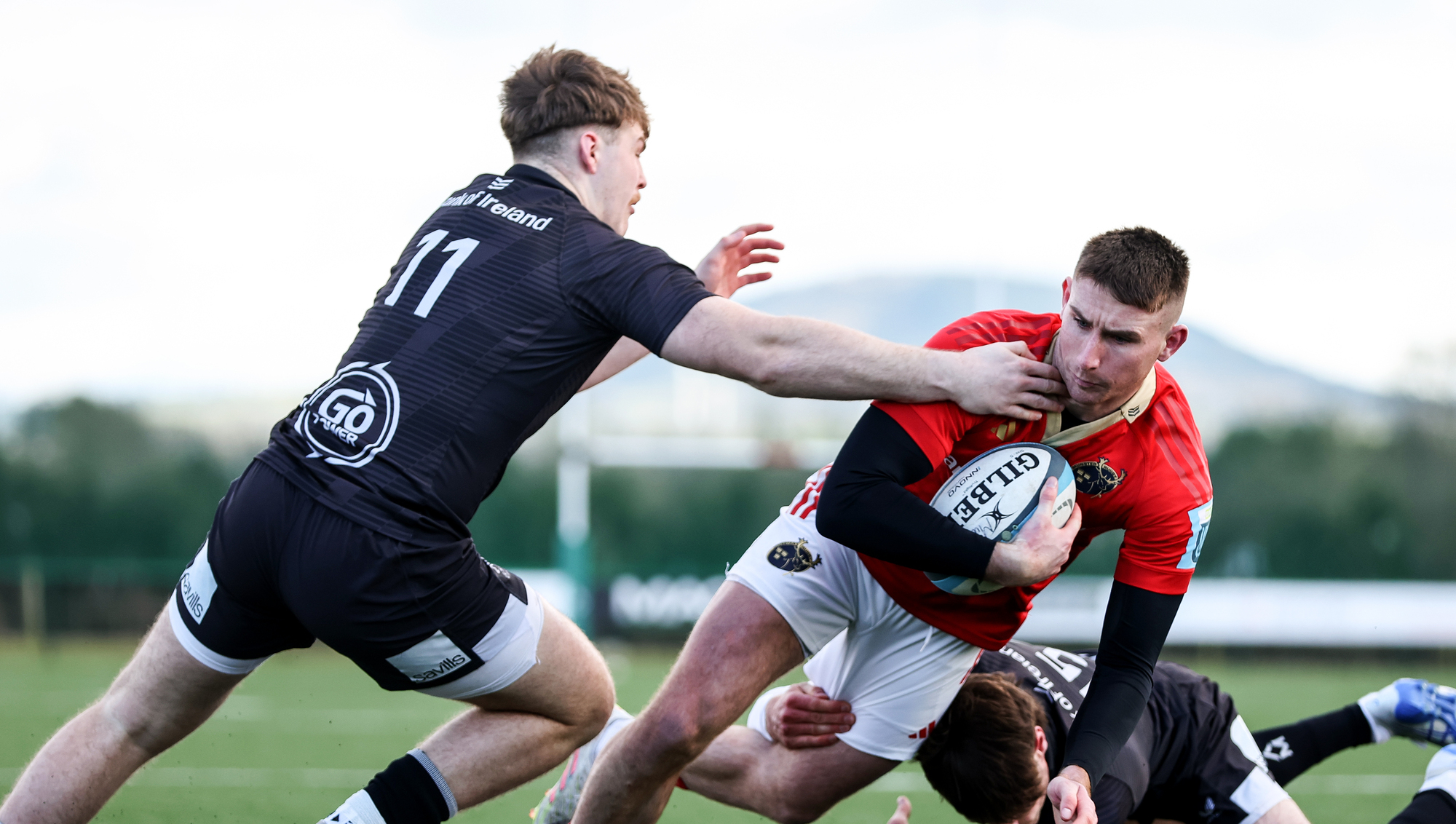 Five-try Munster A convincing winners as Ulster finish with 12 players