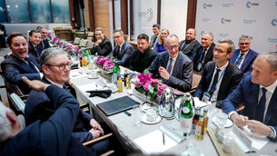 <p>The German chancellor’s speech opened the annual gathering of top global security figures including many European leaders and the US secretary of state, Marco Rubio.</p> <p>The German chancellor’s speech opened the annual gathering of top global security figures including many European leaders and the US secretary of state, Marco Rubio.</p>