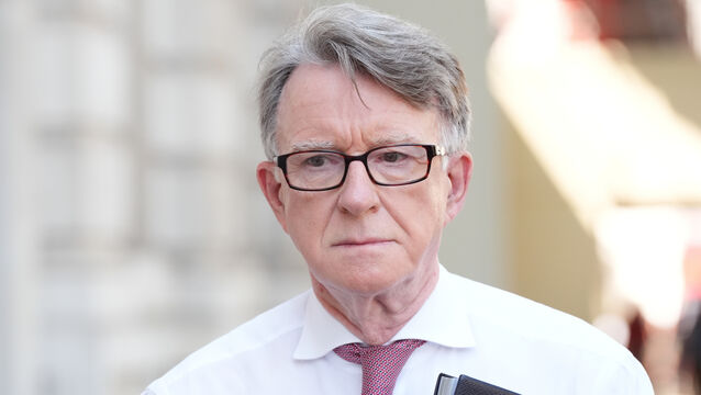 <p>Peter Mandelson's links with Jeffrey Epstein have led to calls for Keir Starmer to stand down as British prime minister. Picture: Jonathan Brady/PA</p>