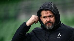 <p>NO HIDING: Head coach Andy Farrell expects a big response from his Ireland players at the Aviva Stadium against Italy. Pic: Seb Daly/Sportsfile</p>