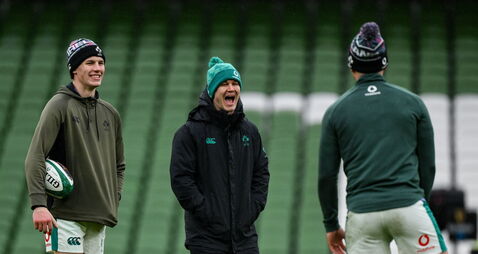 Ireland Rugby Captain's Run
