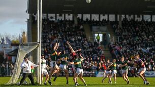 <p>Pádraic Joyce has managed Galway to just one victory over Kerry in the league. Pic: Brendan Moran/Sportsfile</p>