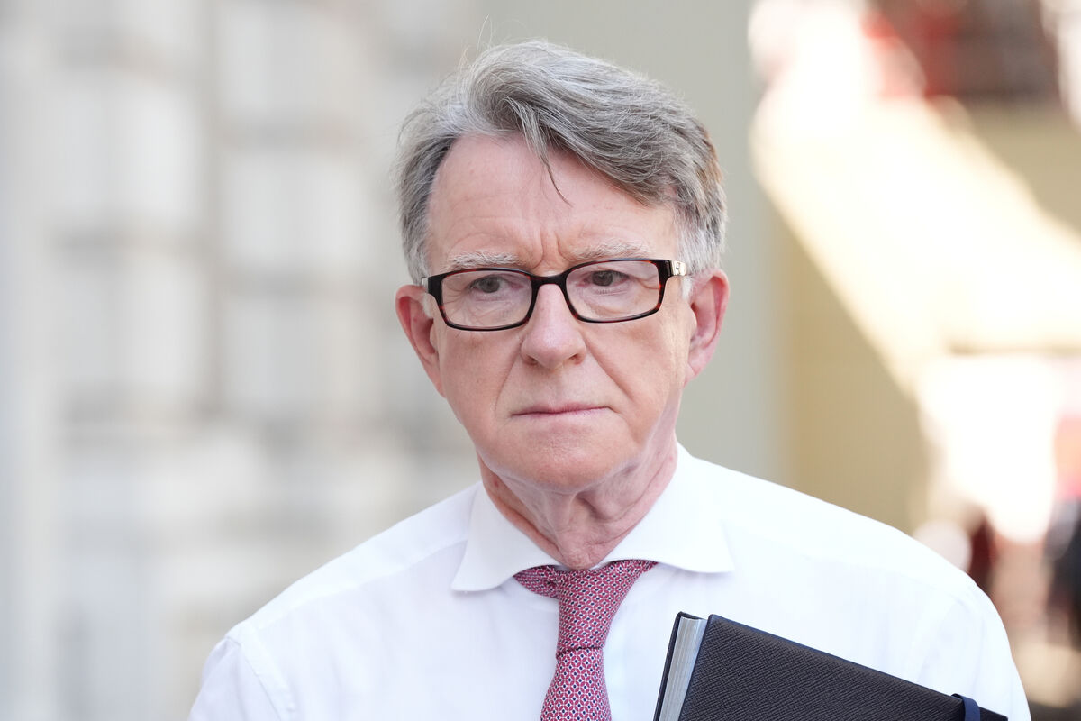 Peter Mandelson. File picture: Nicholas.T Ansell