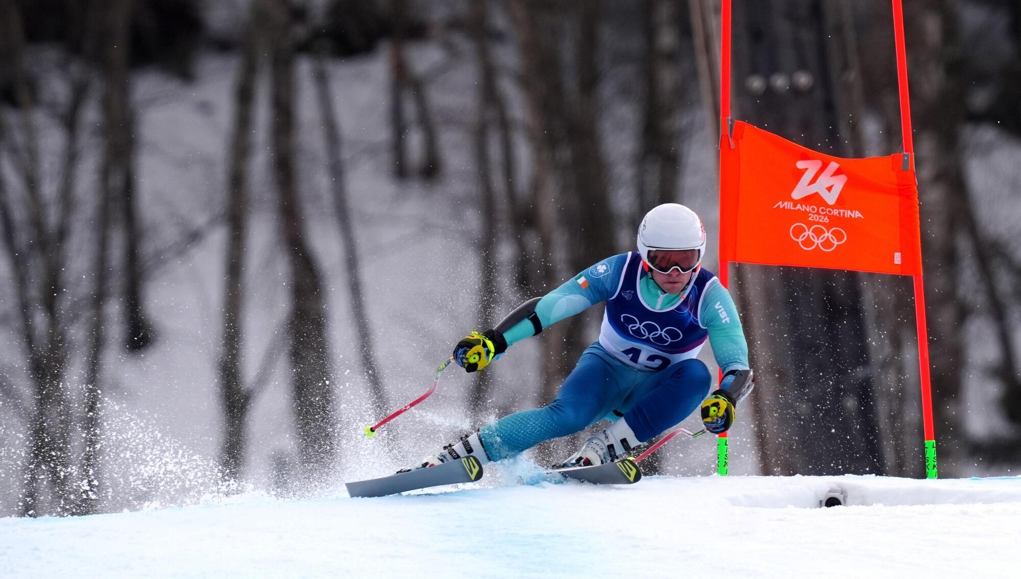 Cormac Comerford finishes 42nd in Giant Slalom at Winter Olympics