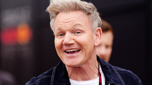 <p>Gordon Ramsay ahead of the British Grand Prix at Silverstone (PA)</p>