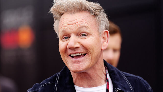 <p>Gordon Ramsay ahead of the British Grand Prix at Silverstone (PA)</p>