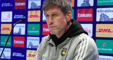 Ronan O'Gara speaks to the media after the match 18/1/2026