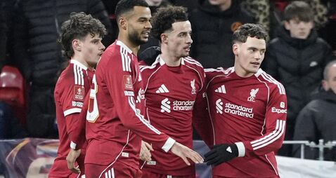 Liverpool v Brighton and Hove Albion - Emirates FA Cup - Fourth Round - Anfield