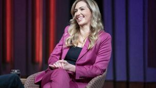 <p>Women's health advocate, speaker and author Laura Dowling on the Tommy Tiernan Show. Picture: Tommy Tiernan Show/RTE.</p>